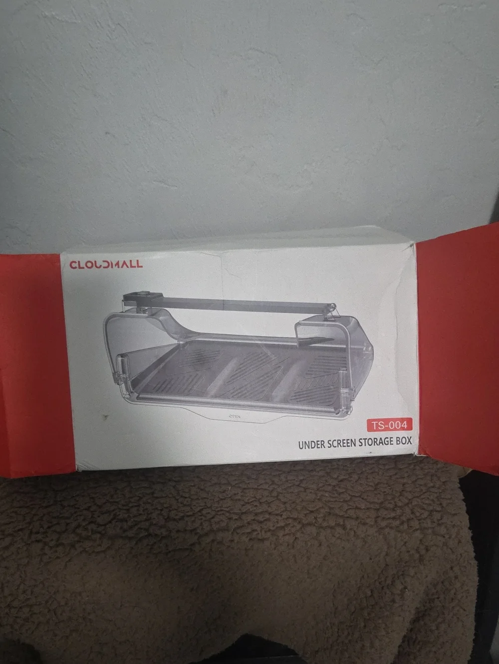 Under Screen Storage Box - Clear